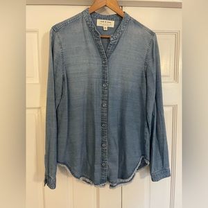 Anthropologie denim button down
